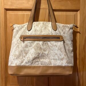 A New Day Bag snake print